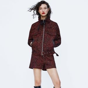 Zara jacquard jacket